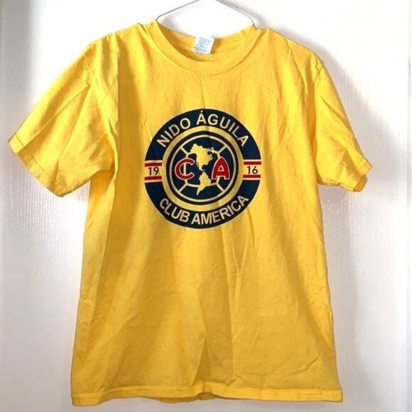 Yazbek Other - Club America Nido Aguila Yellow T-Shirt Men’s M Yazbek Heavy Weight 100% Cotton